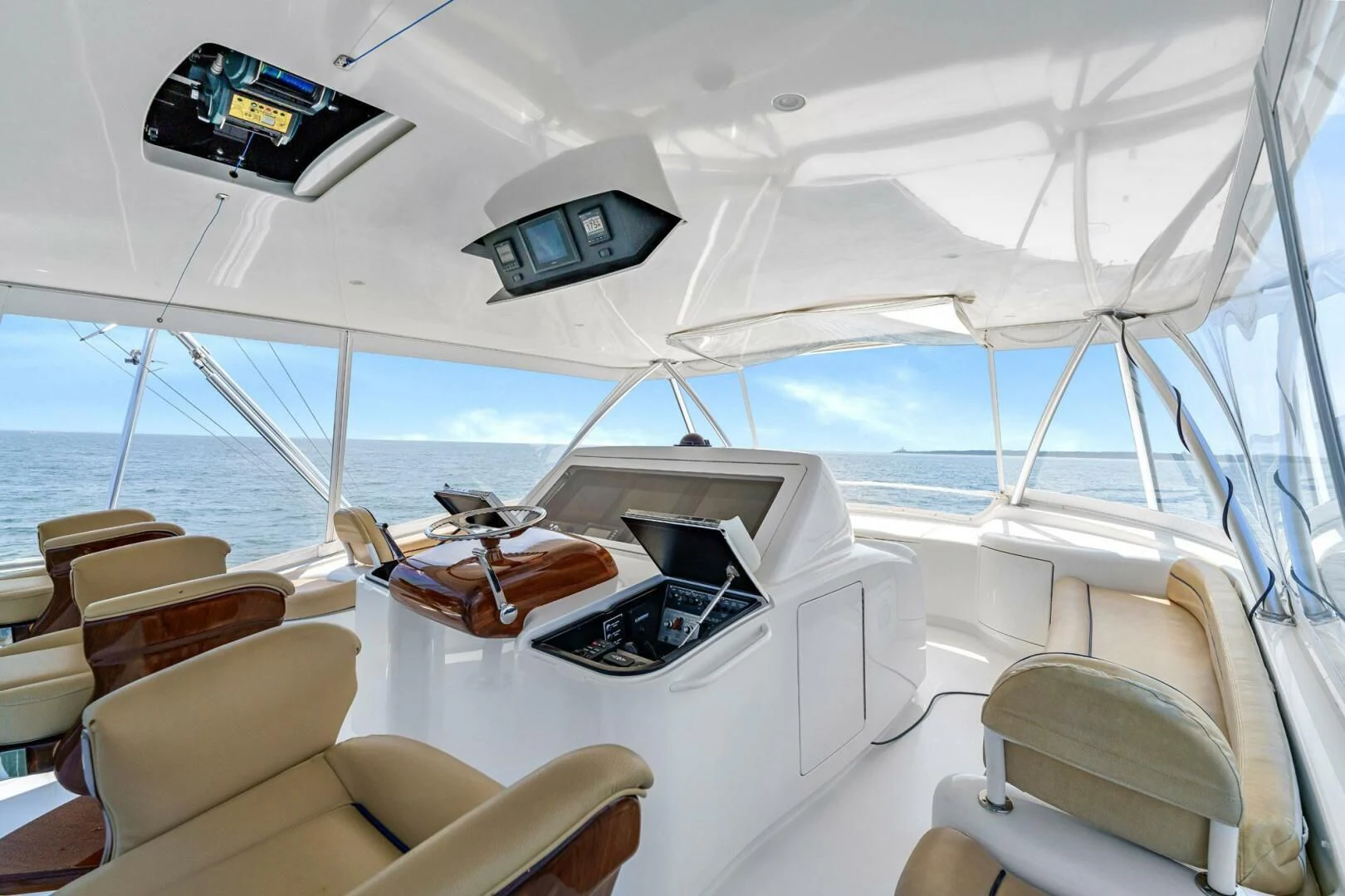inside of a boat aboard LIFE IS GOOD Yacht for Sale