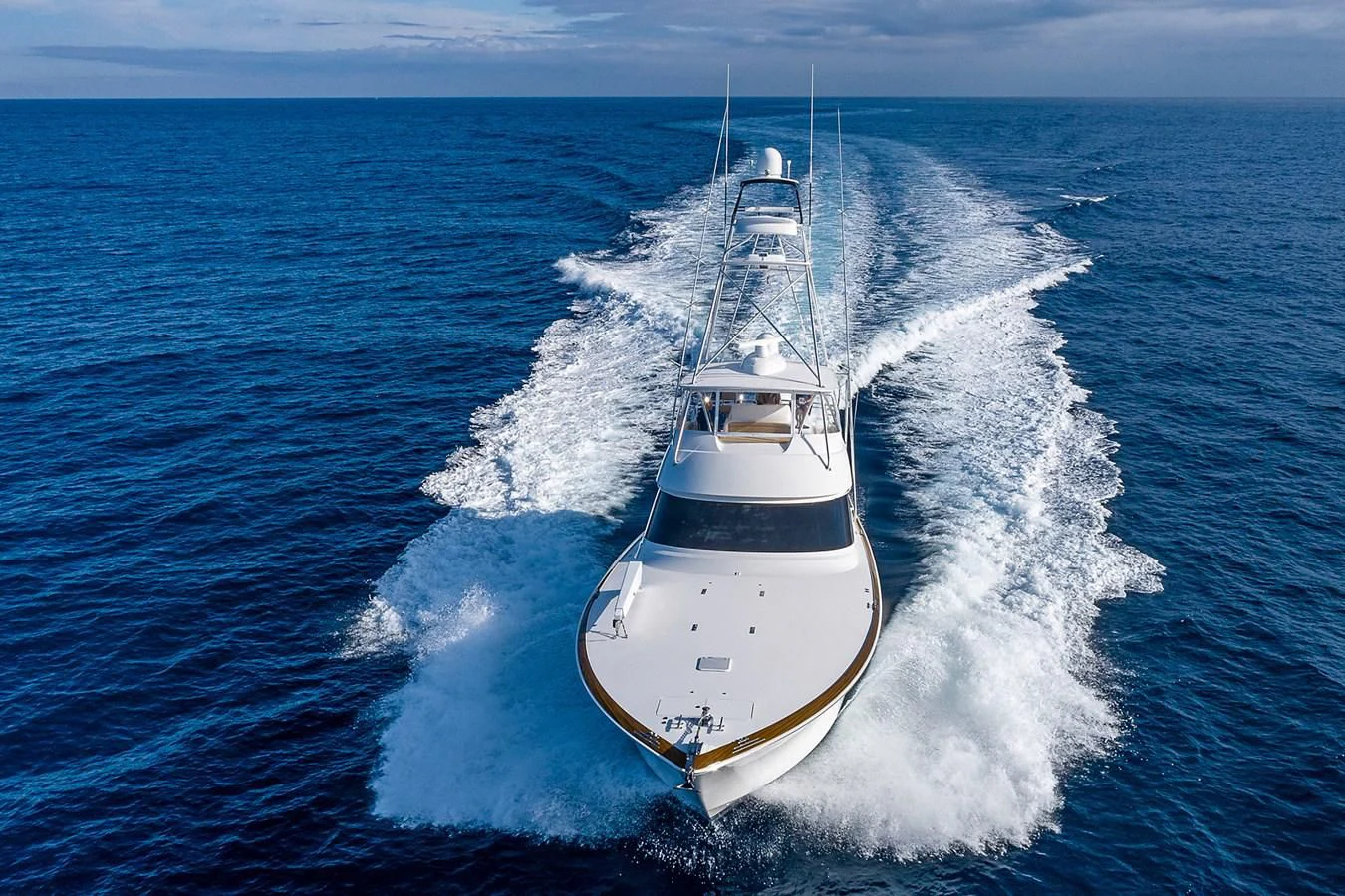 a boat on the water aboard LIFE IS GOOD Yacht for Sale