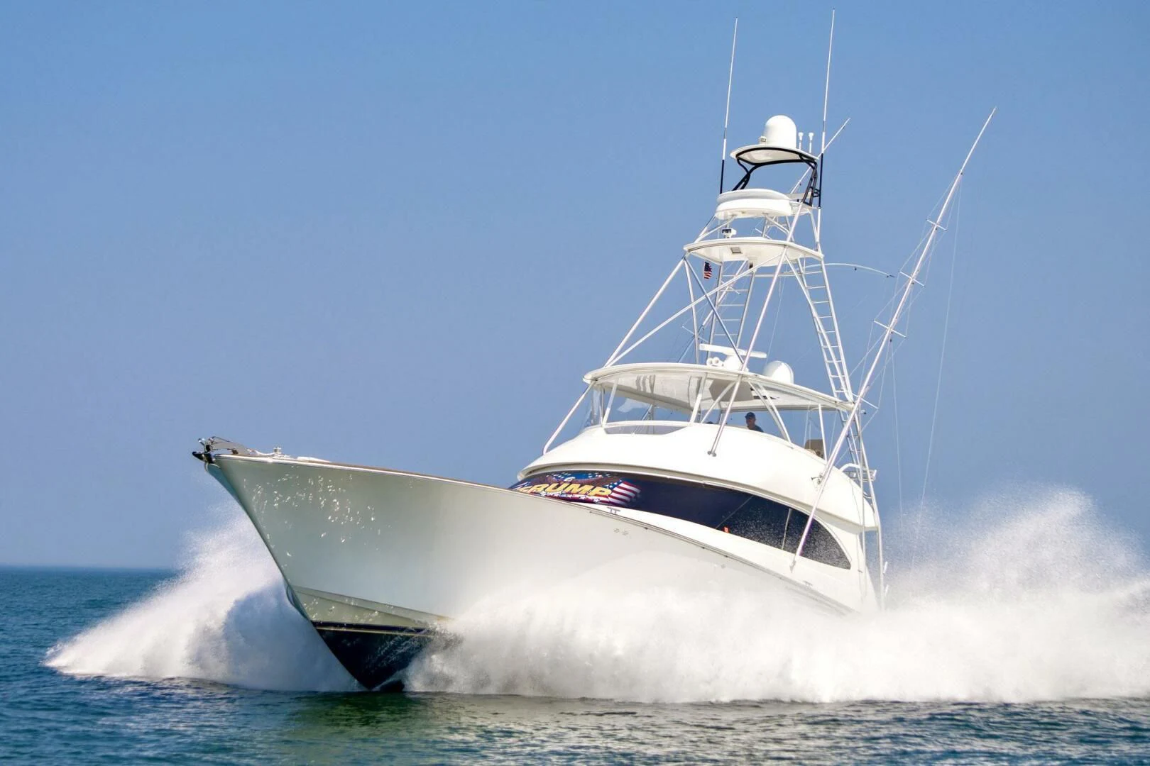 a boat on the water aboard LIFE IS GOOD Yacht for Sale