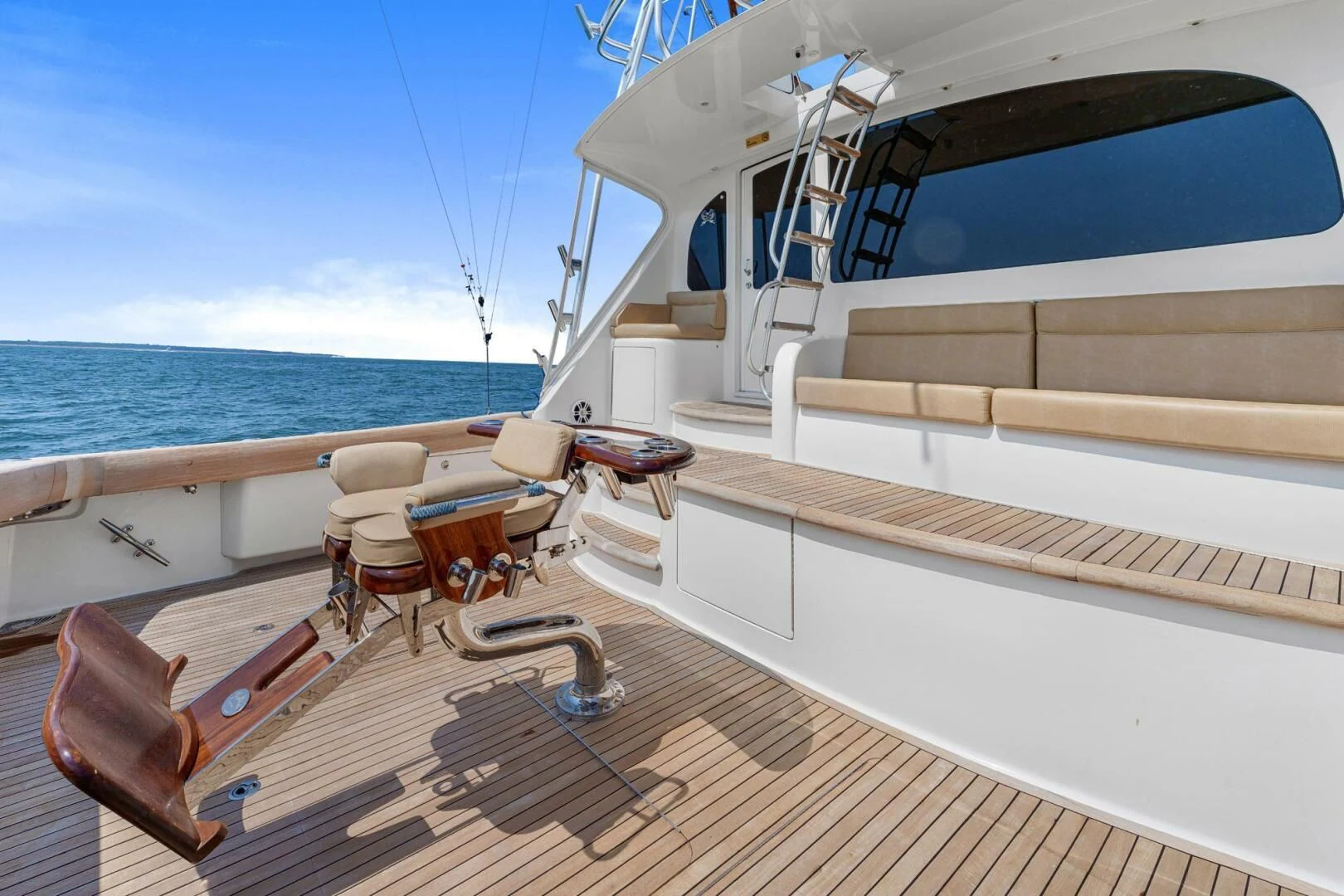a boat on the water aboard LIFE IS GOOD Yacht for Sale