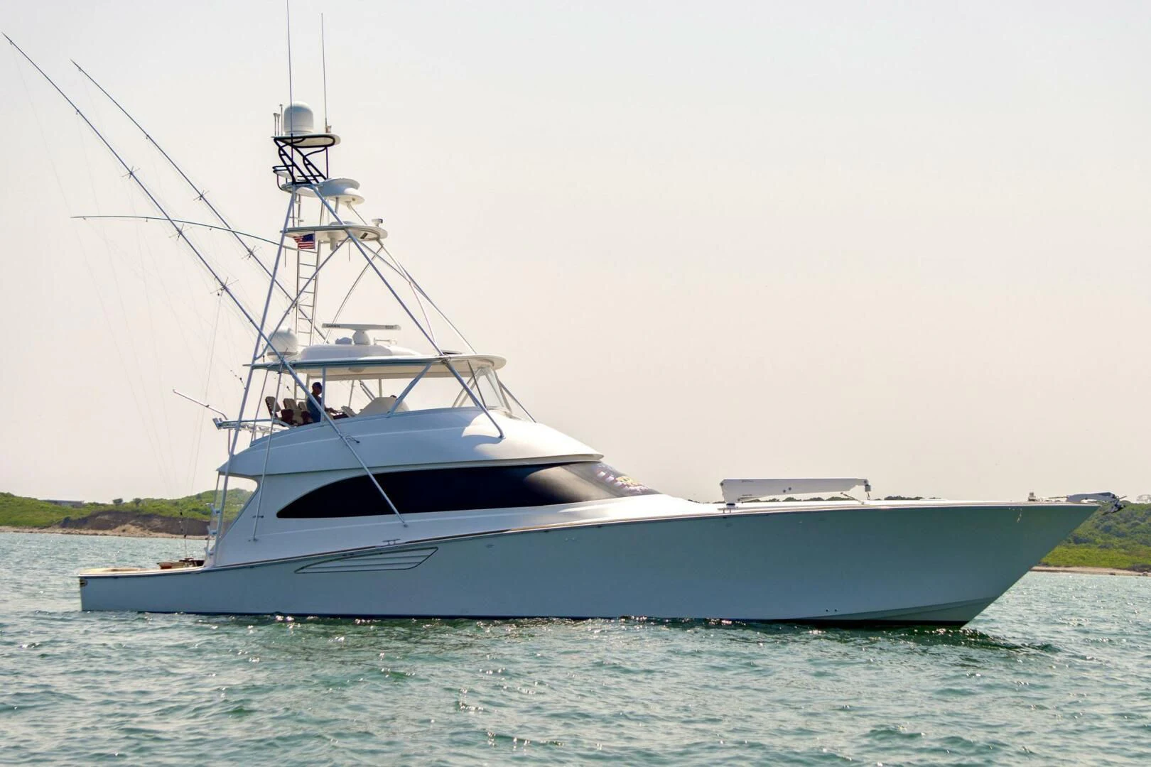 a boat on the water aboard LIFE IS GOOD Yacht for Sale