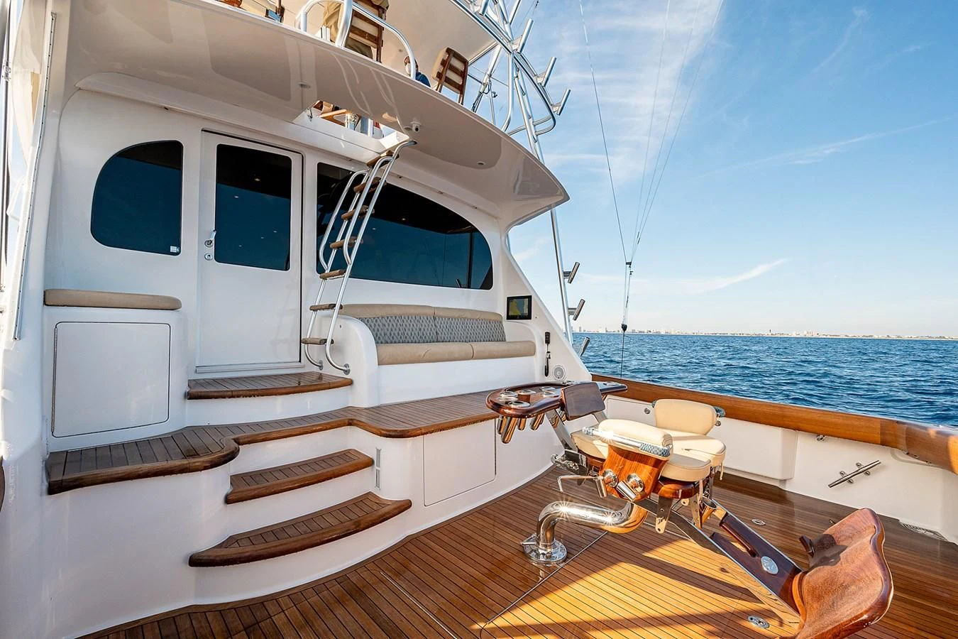 a boat on the water aboard LIFE IS GOOD Yacht for Sale