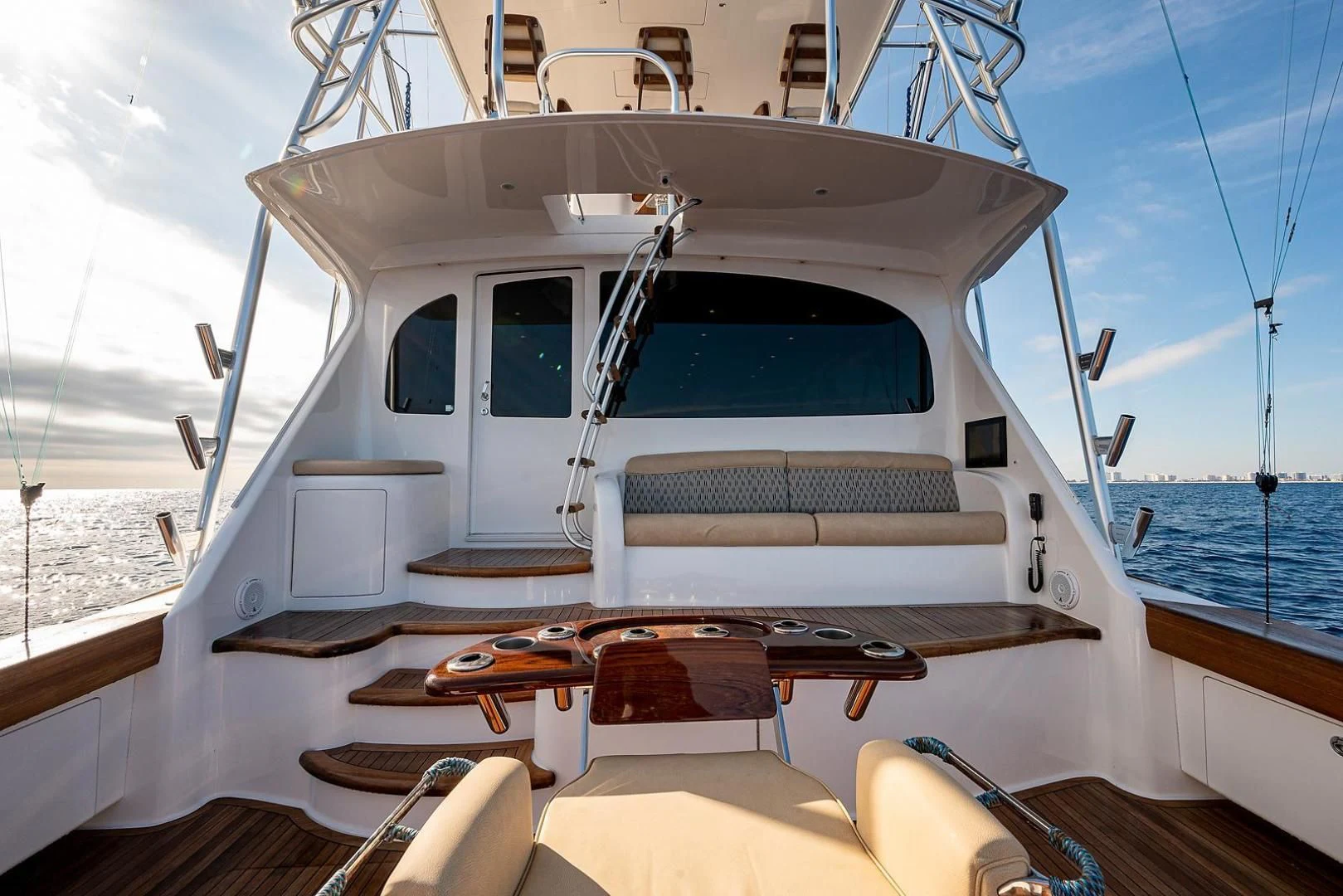 a boat on the water aboard LIFE IS GOOD Yacht for Sale
