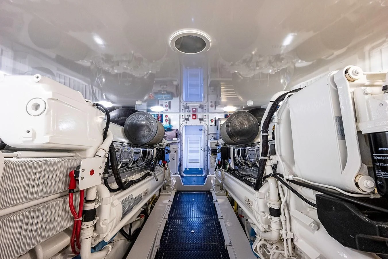 a close-up of a space shuttle aboard LIFE IS GOOD Yacht for Sale
