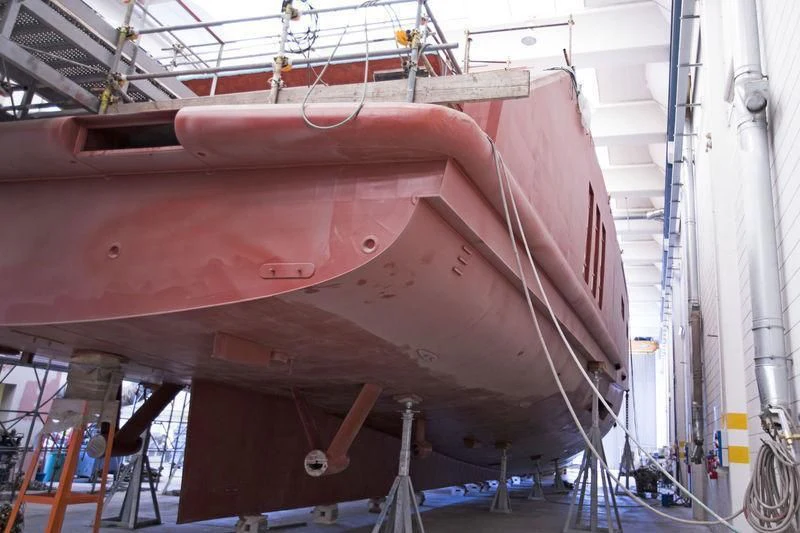 a large red piece of meat aboard RENATA Yacht for Sale