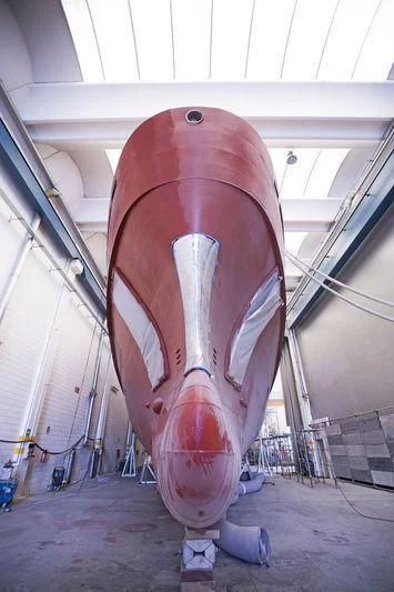 a large metal object aboard RENATA Yacht for Sale