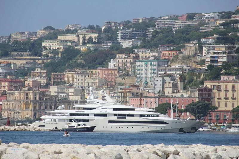 a boat in the water aboard CHOPI CHOPI Yacht for Sale
