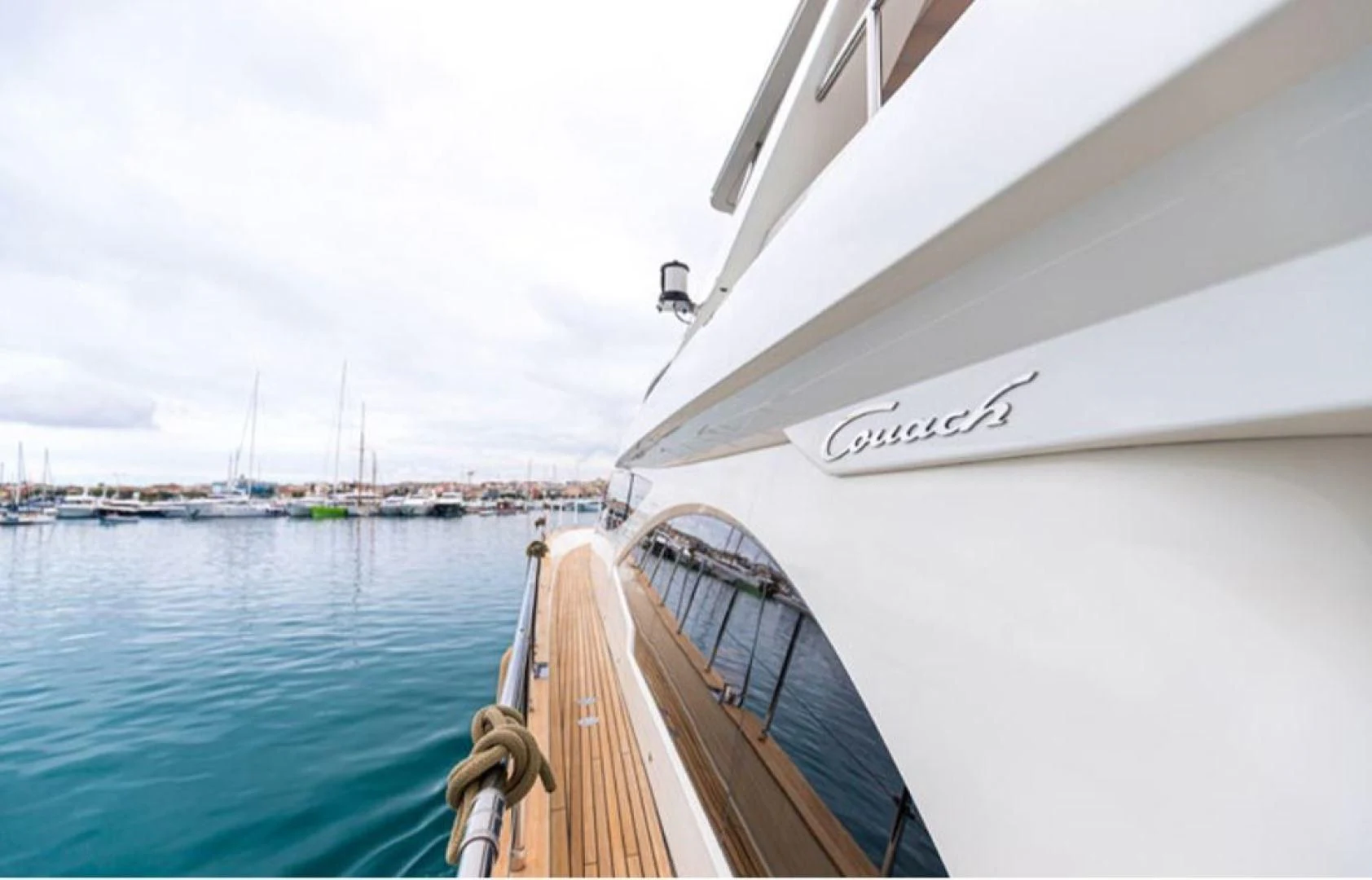 a boat on the water aboard PASSION Yacht for Sale