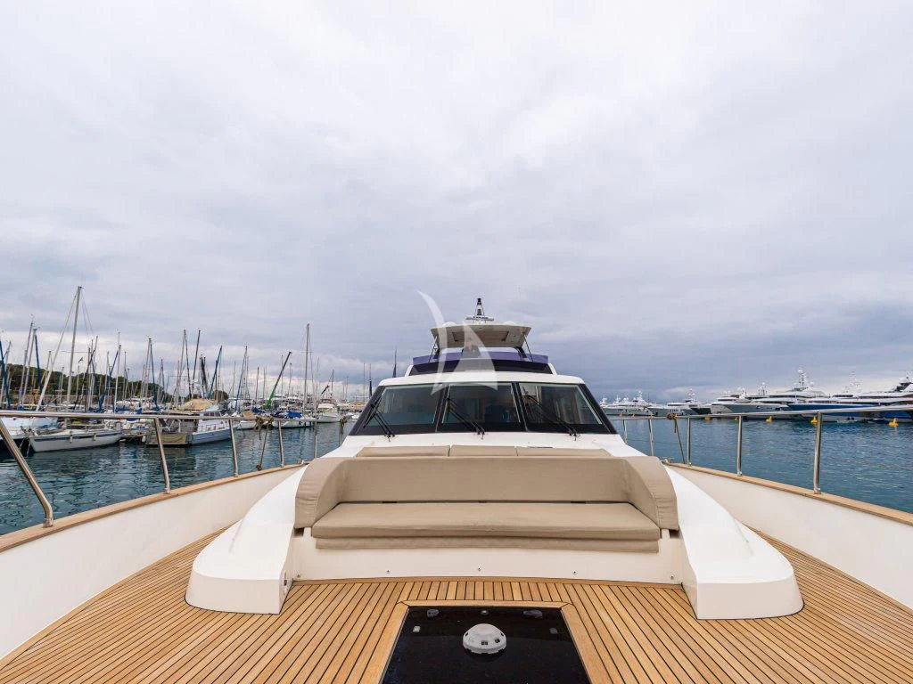 a boat in the water aboard PASSION Yacht for Sale