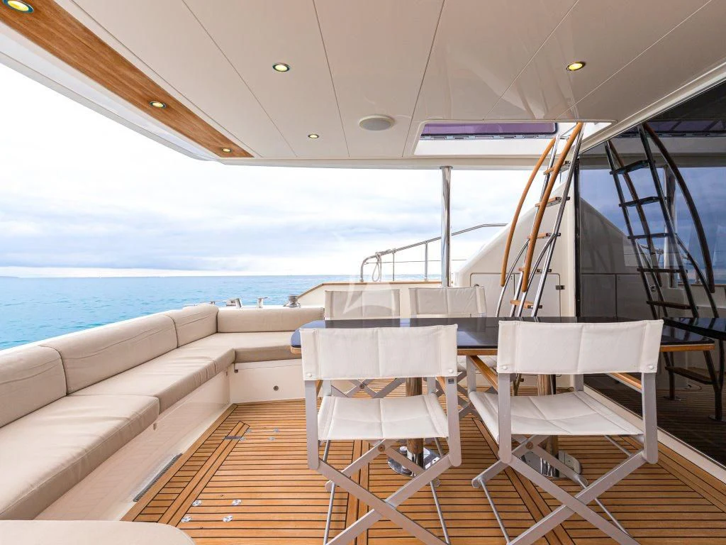 a boat on the water aboard PASSION Yacht for Sale