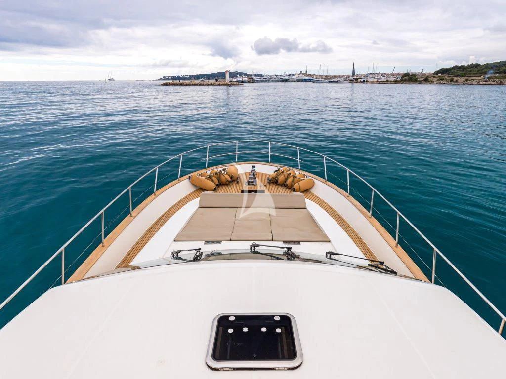 a boat on the water aboard PASSION Yacht for Sale