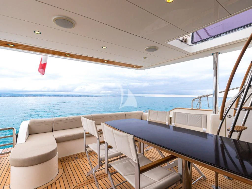 a boat on the water aboard PASSION Yacht for Sale