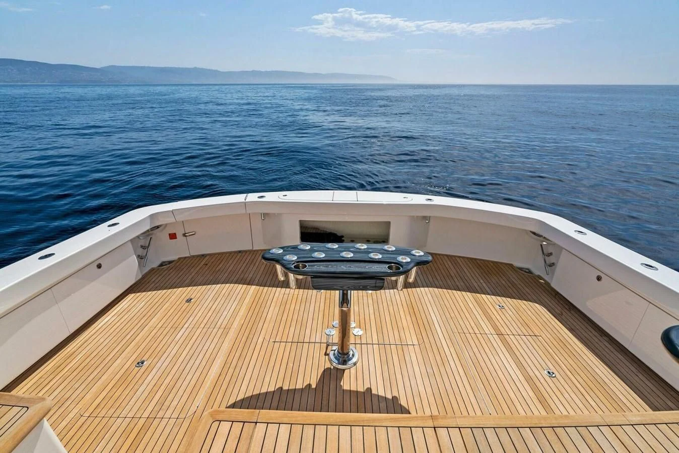 a boat on the water aboard TEAM MAYHEM Yacht for Sale