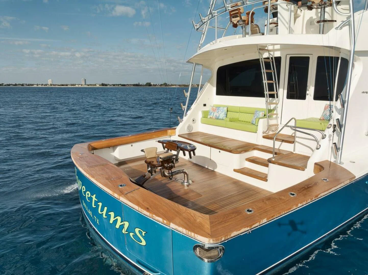 a boat on the water aboard DOC Z Yacht for Sale