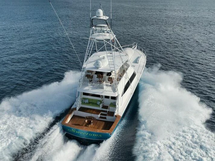 a boat on the water aboard DOC Z Yacht for Sale