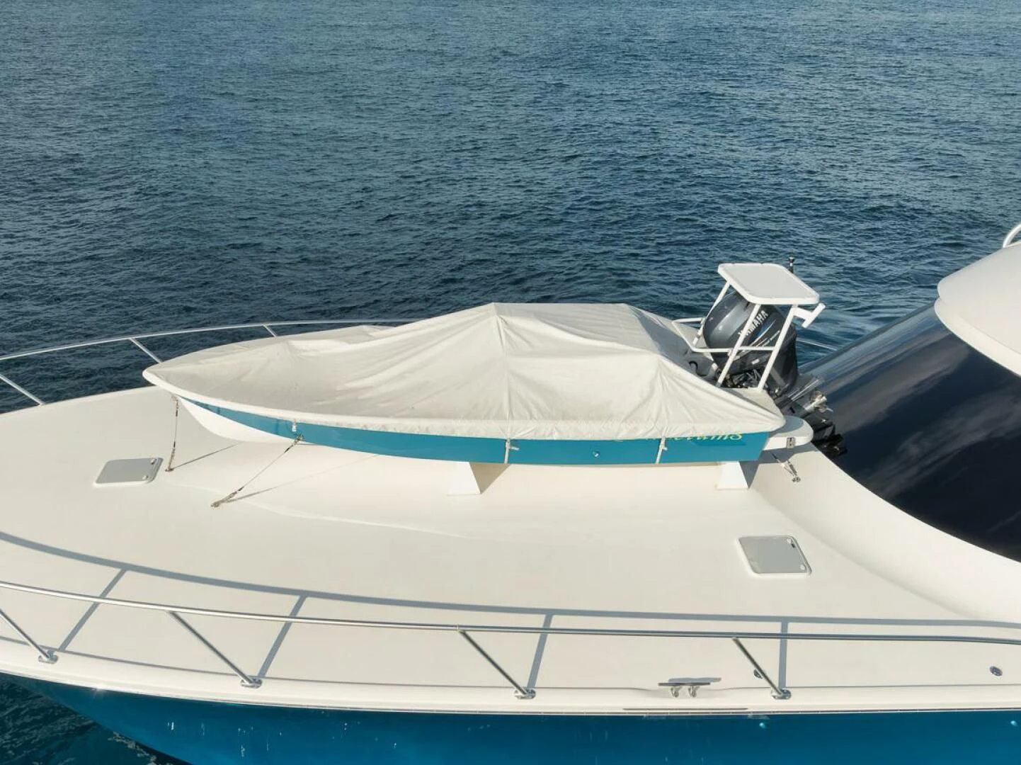 a boat on the water aboard DOC Z Yacht for Sale