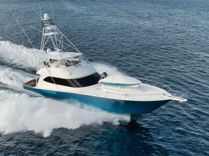 a boat on the water aboard DOC Z Yacht for Sale