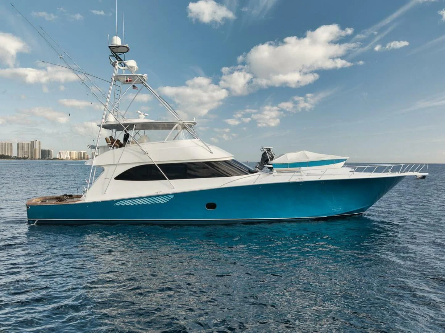a boat on the water aboard DOC Z Yacht for Sale