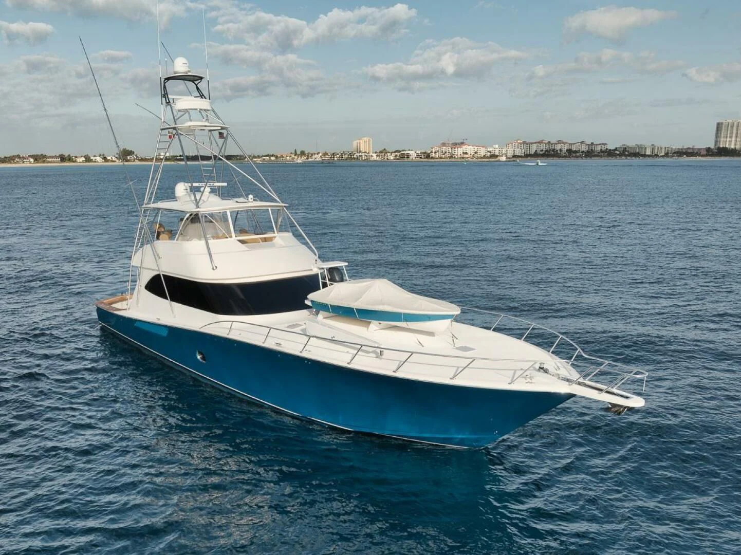 a boat in the water aboard DOC Z Yacht for Sale