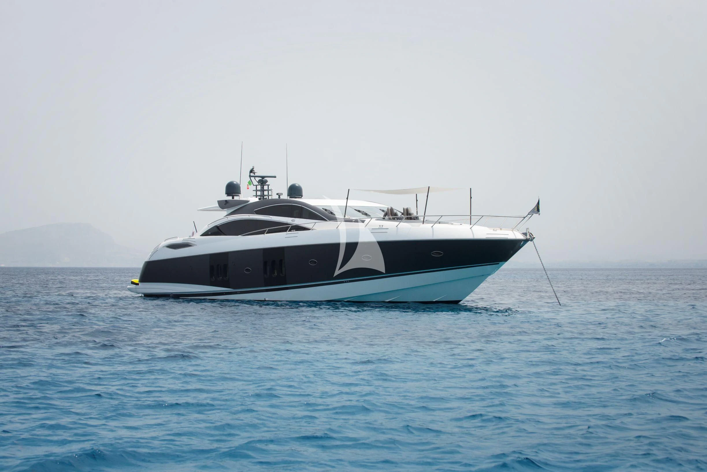 a boat in the water aboard LIGHT BLUE Yacht for Sale
