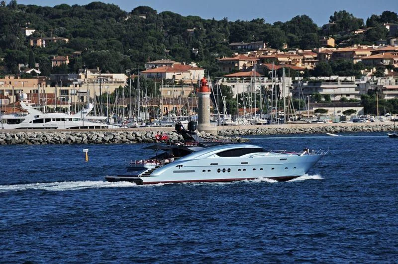 a boat on the water aboard WAVERUNNER Yacht for Sale