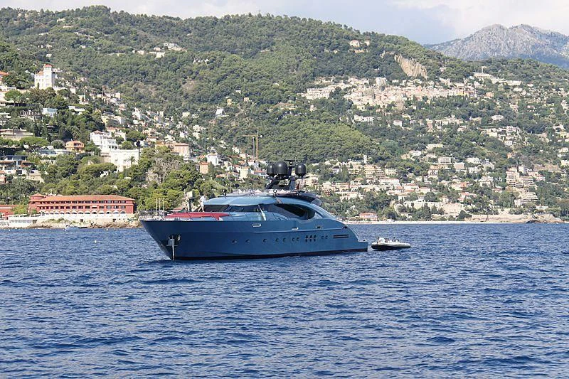 a boat in the water aboard WAVERUNNER Yacht for Sale