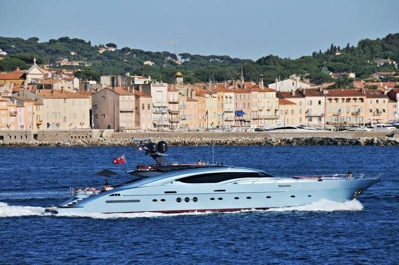 a boat on the water aboard WAVERUNNER Yacht for Sale