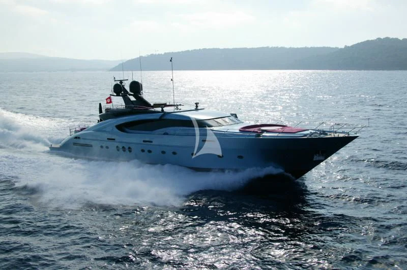 a boat on the water aboard WAVERUNNER Yacht for Sale