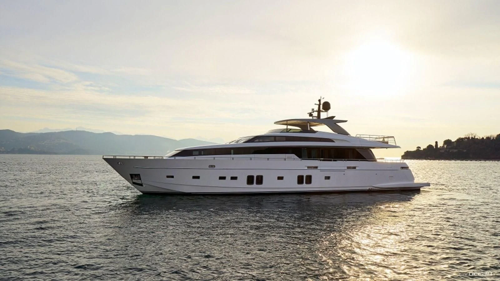 a boat on the water aboard DINAIA Yacht for Charter