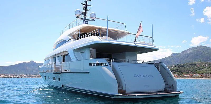 a boat on the water aboard CHRISTINA Yacht for Sale