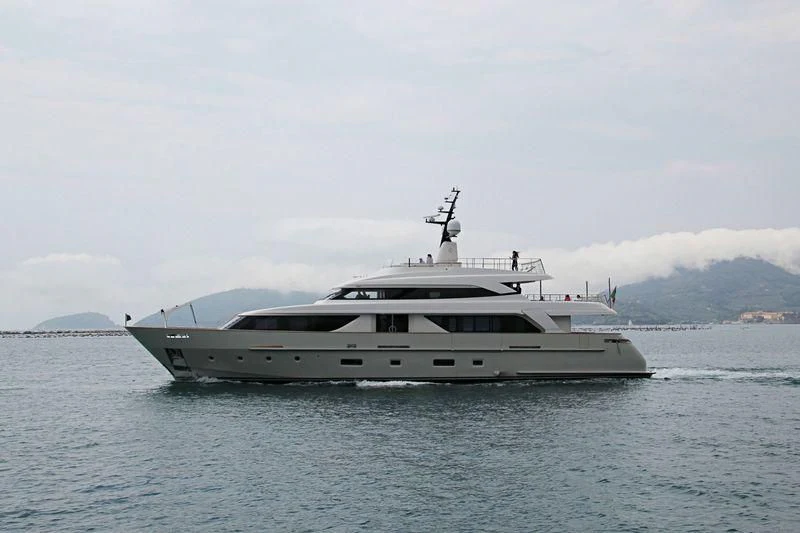 a boat on the water aboard CHRISTINA Yacht for Sale