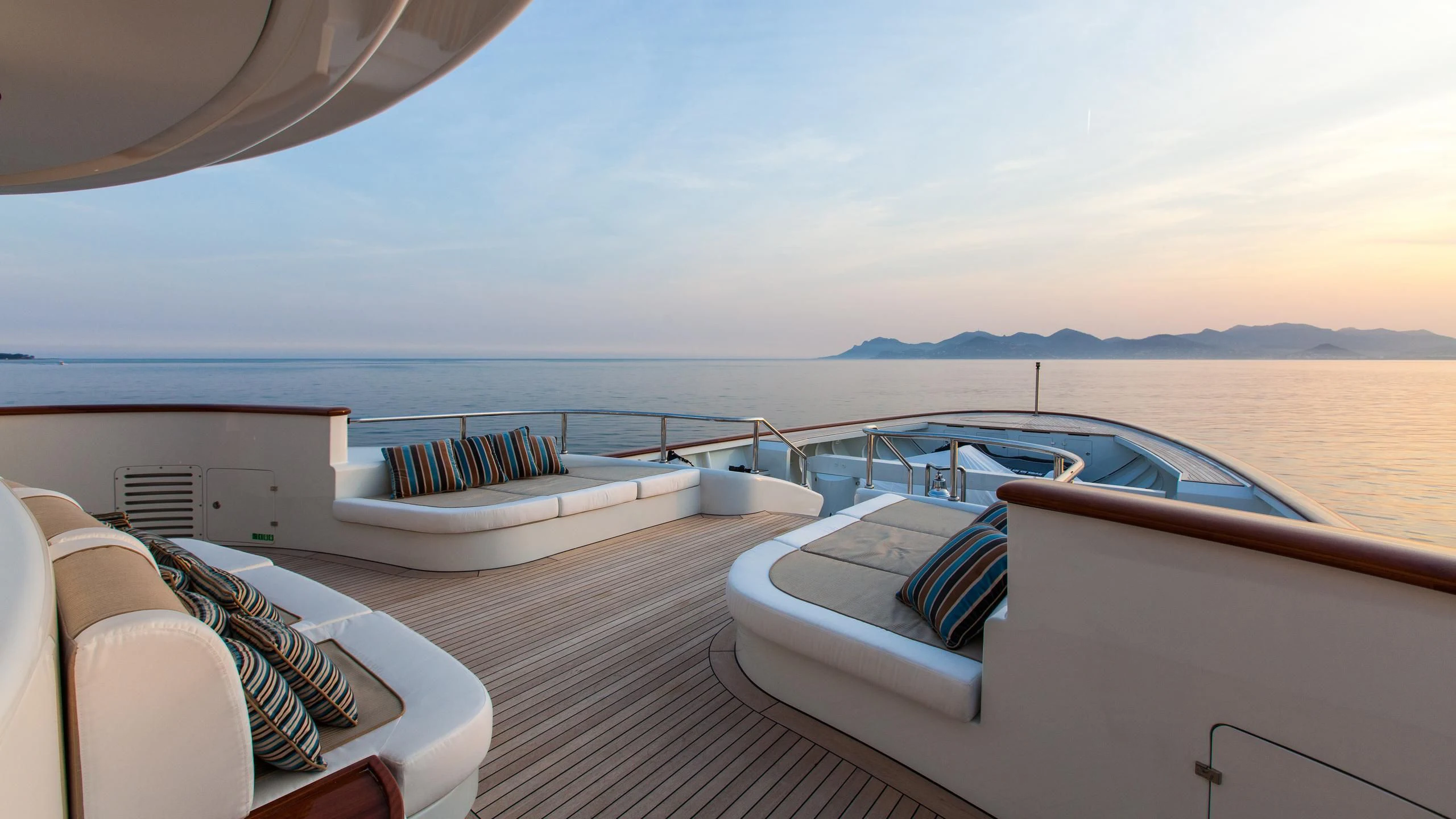 a boat on the water aboard INCAL Yacht for Sale