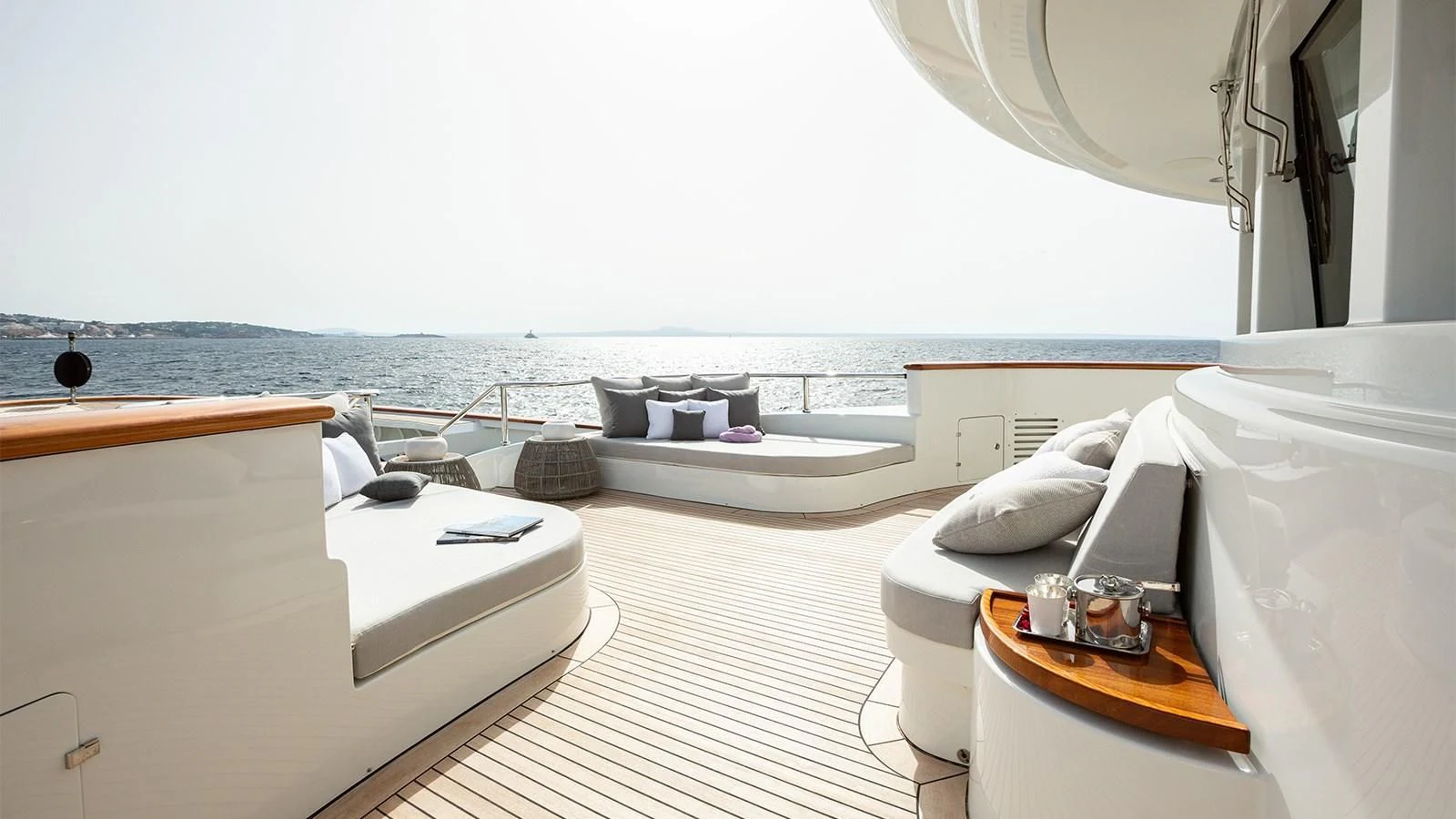 a boat on the water aboard INCAL Yacht for Sale