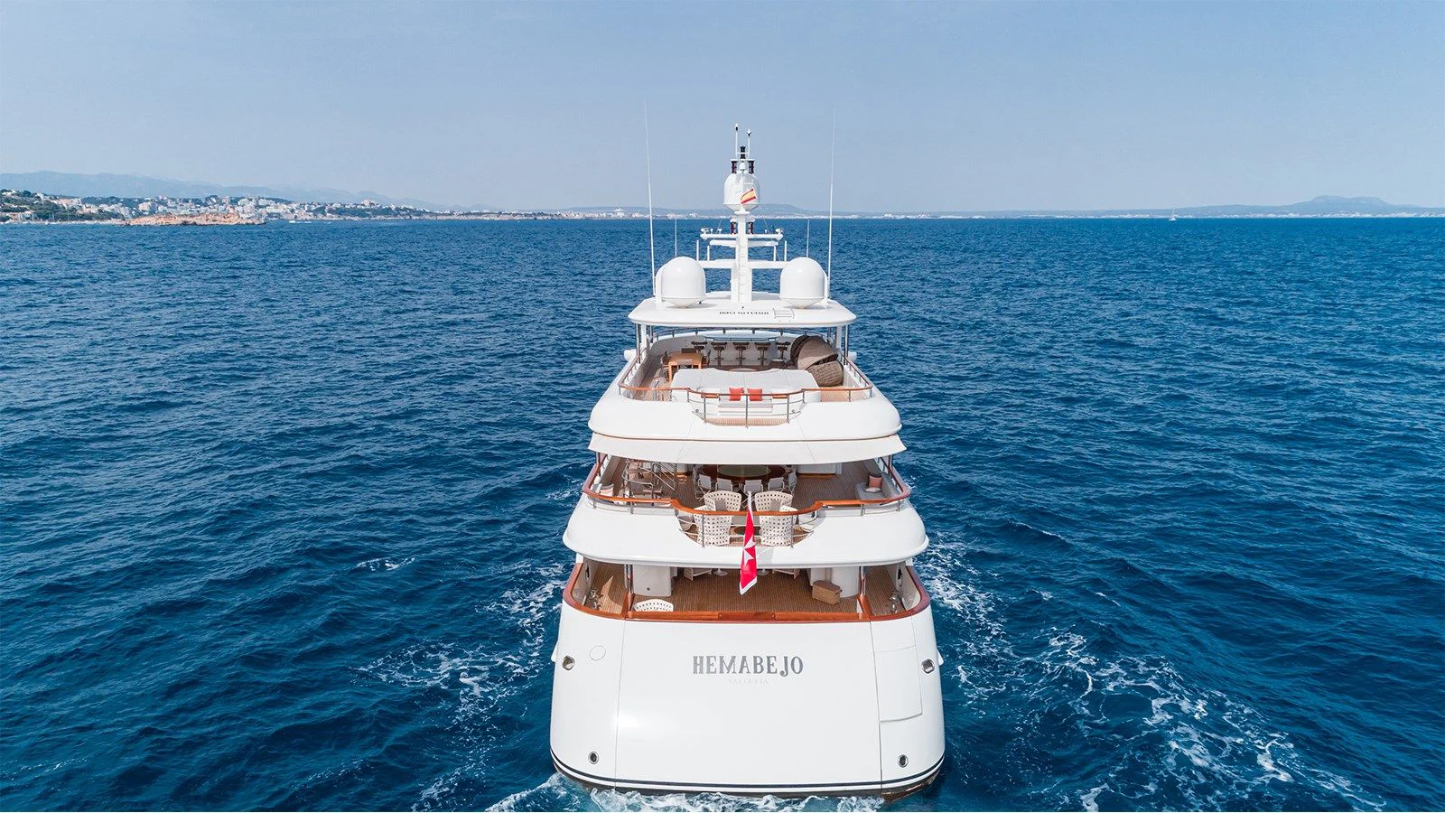 a boat in the water aboard INCAL Yacht for Sale