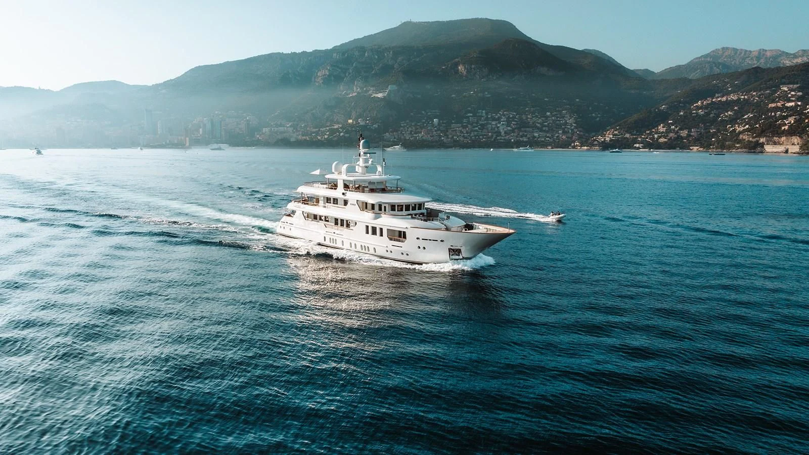 a boat on the water aboard INCAL Yacht for Sale