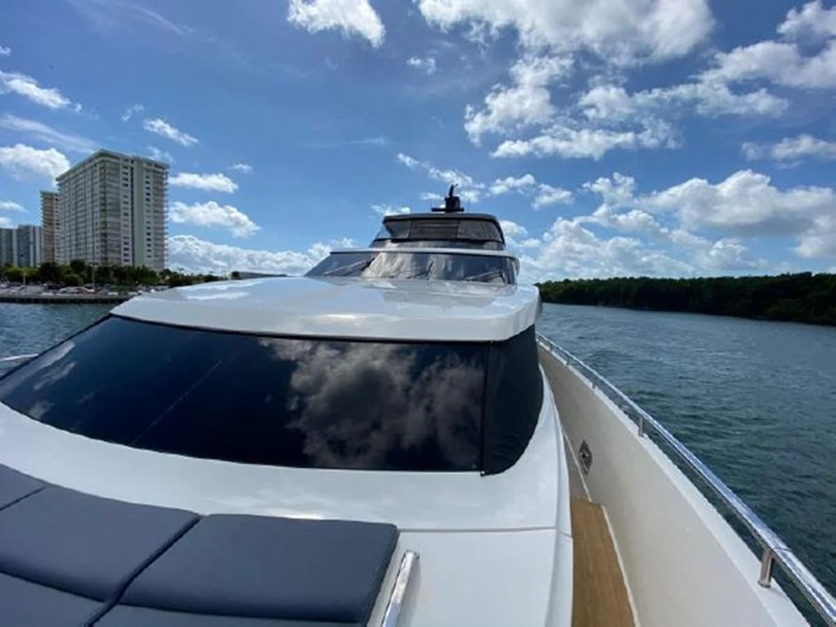 a boat on the water aboard ASTONISH Yacht for Sale