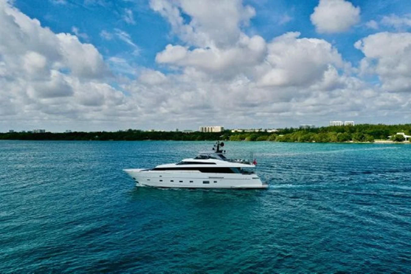 a boat on the water aboard ASTONISH Yacht for Sale