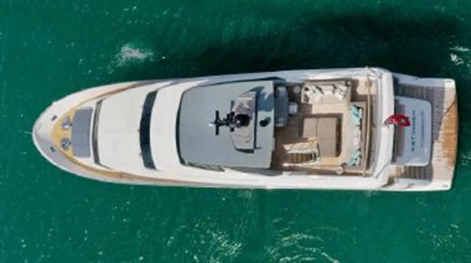 a white object with a black handle aboard ASTONISH Yacht for Sale