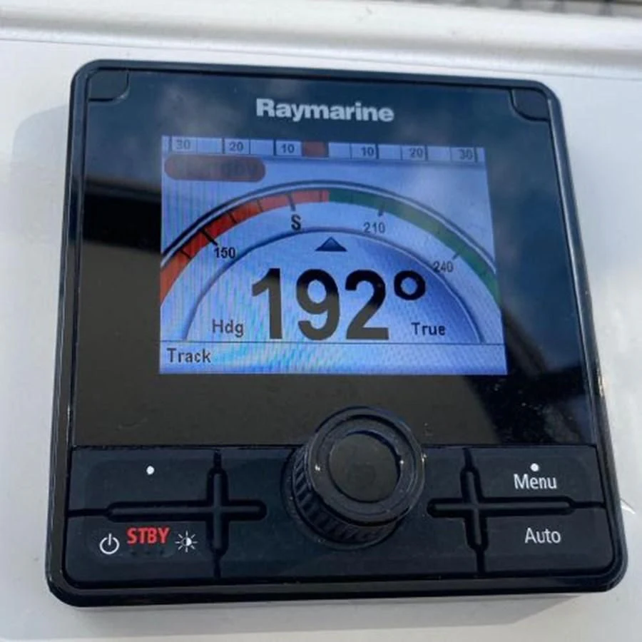 graphical user interface aboard ASTONISH Yacht for Sale