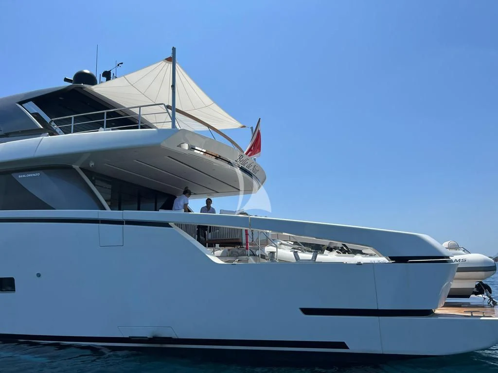 a boat with people on it aboard BELLE DE NUIT Yacht for Sale
