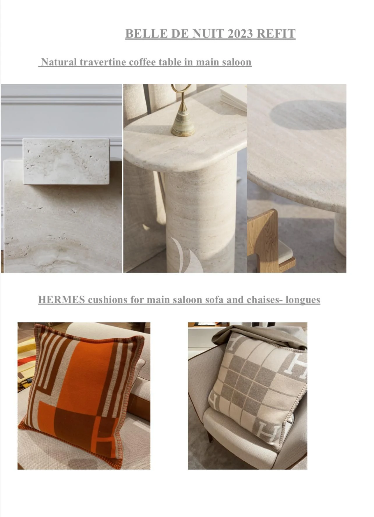 a chair and a table aboard BELLE DE NUIT Yacht for Sale