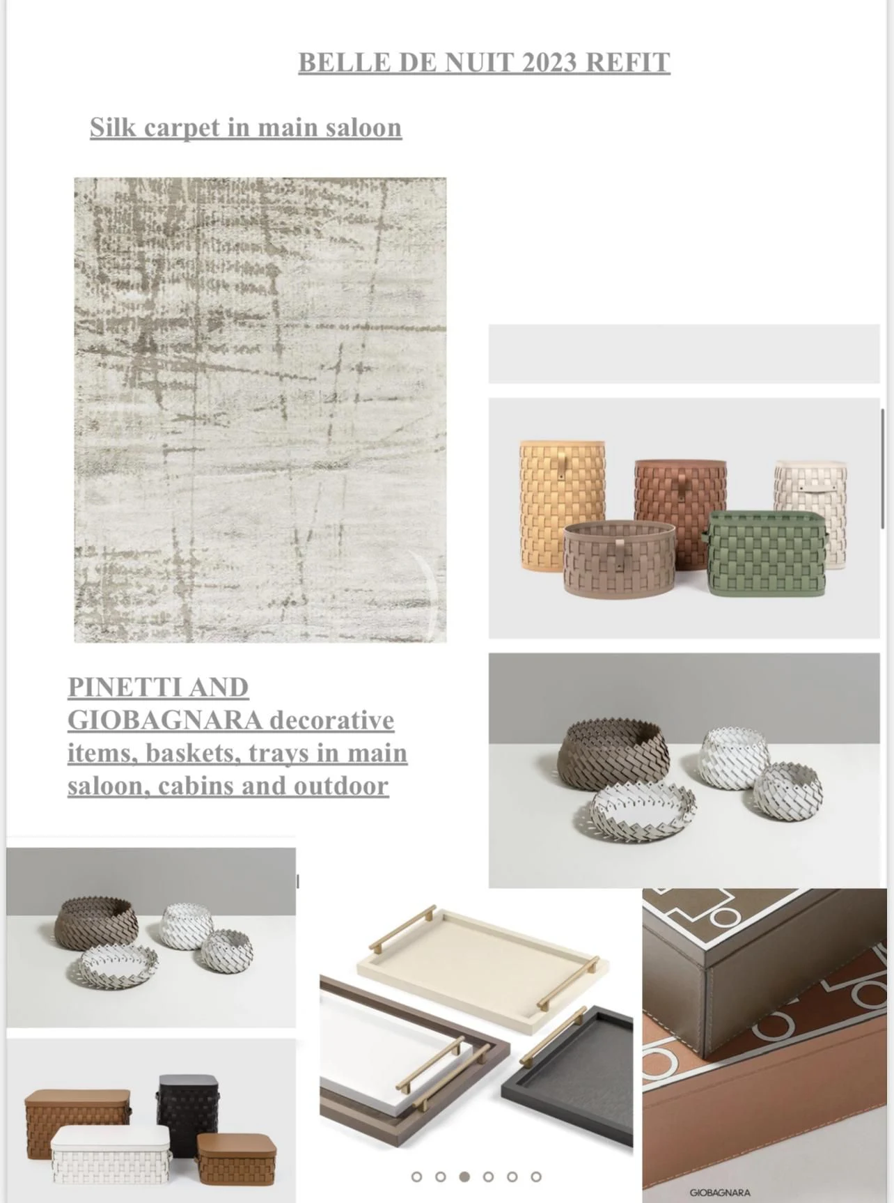 diagram aboard BELLE DE NUIT Yacht for Sale