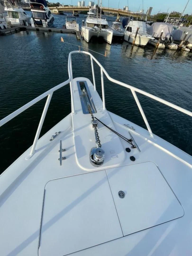 a boat in the water aboard LAST CALL Yacht for Sale