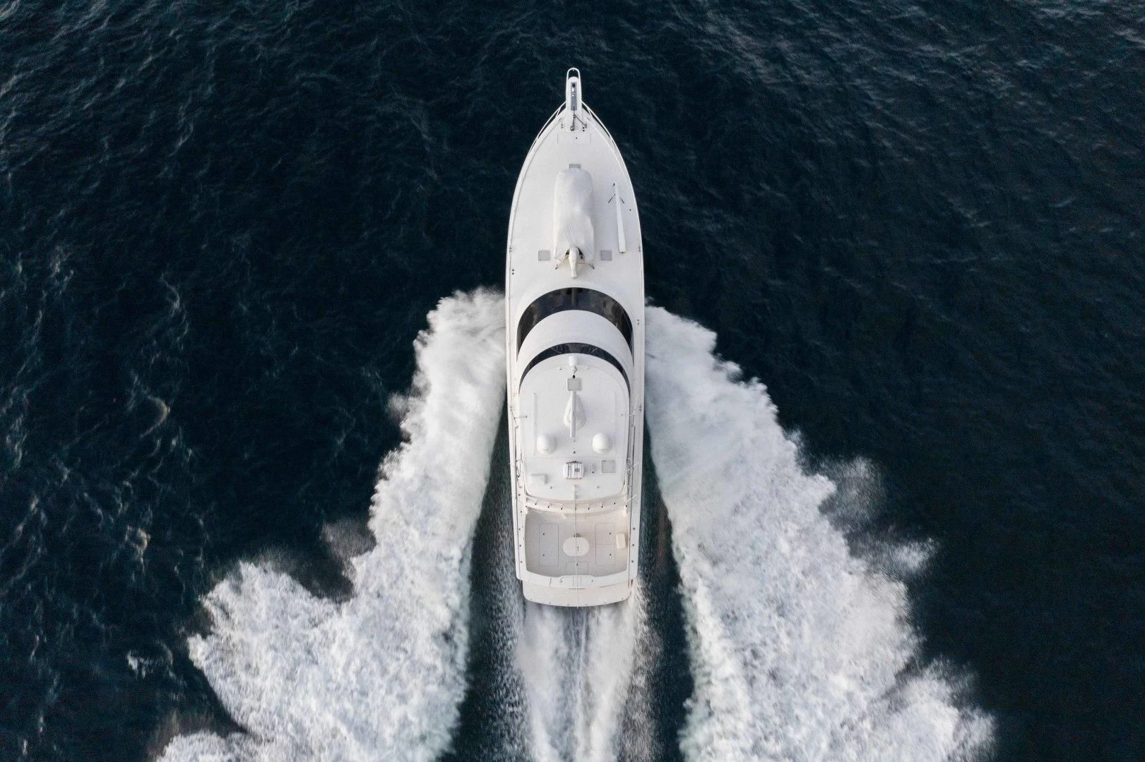 a rocket on the snow aboard LAST CALL Yacht for Sale