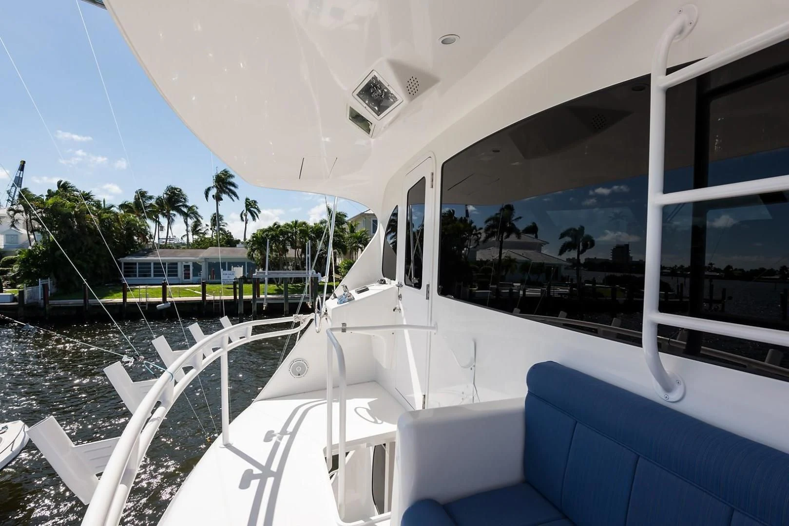 a boat on the water aboard LAST CALL Yacht for Sale