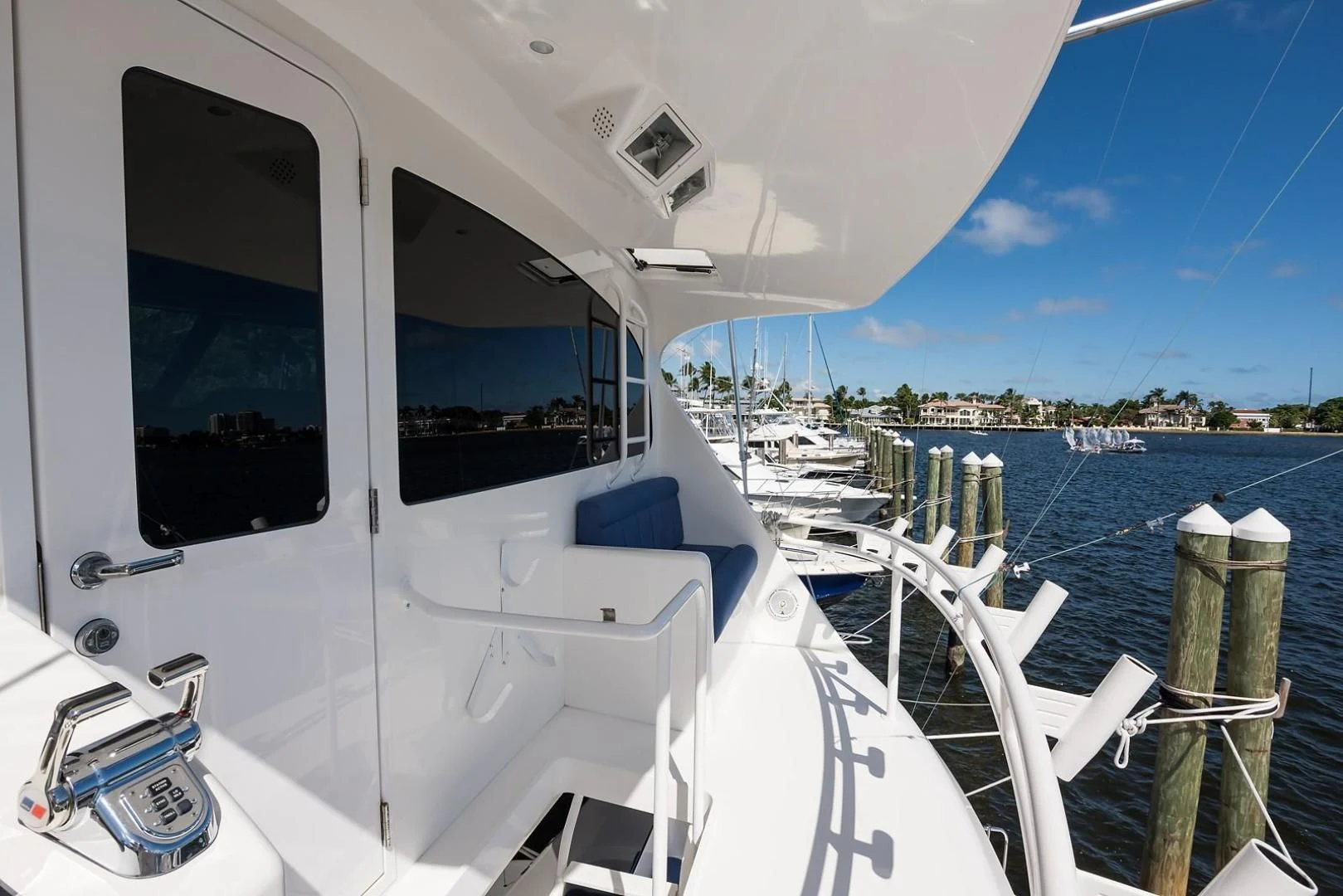 a boat on the water aboard LAST CALL Yacht for Sale