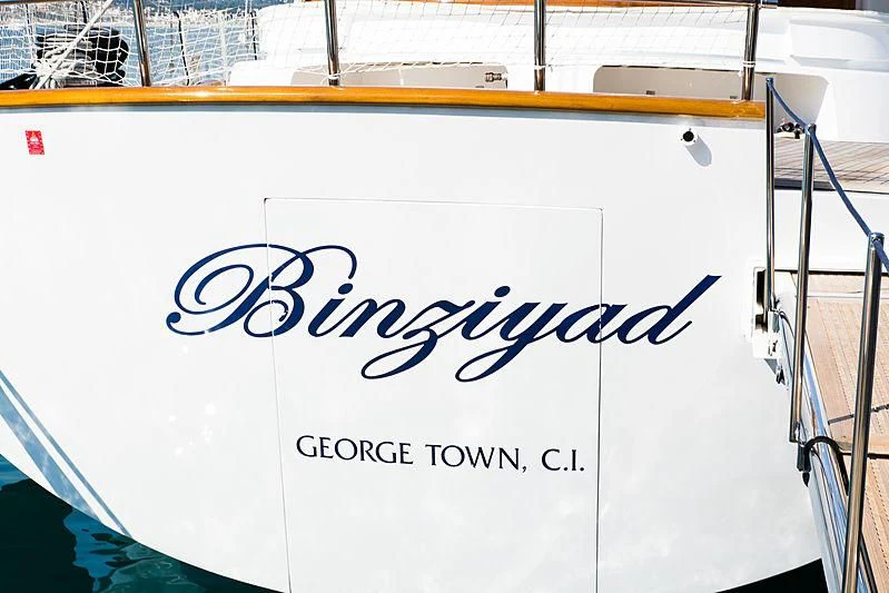 text, whiteboard aboard BINZIYAD Yacht for Sale