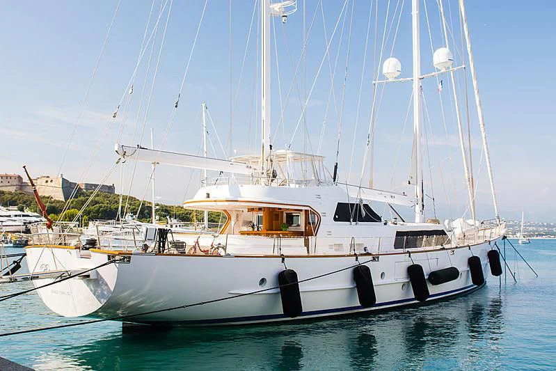 a boat in the water aboard BINZIYAD Yacht for Sale