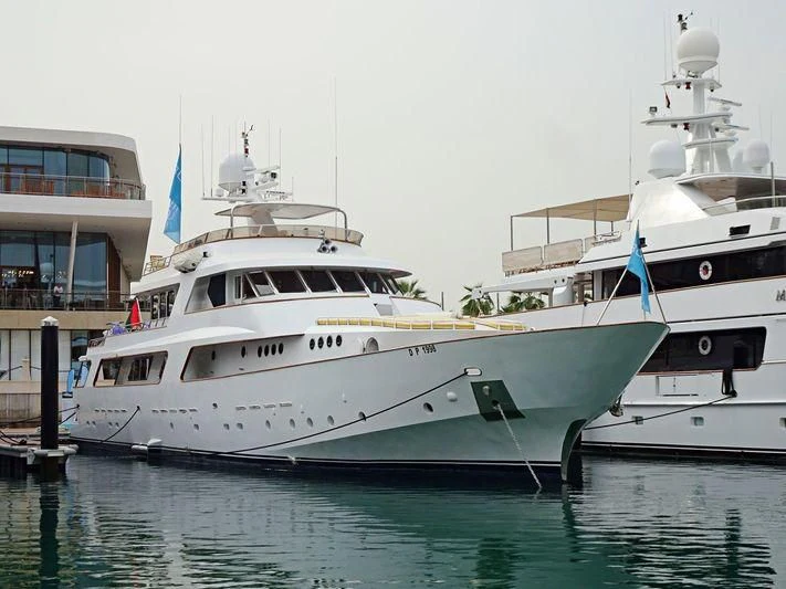 a few white yachts docked aboard NORDIC STAR Yacht for Sale