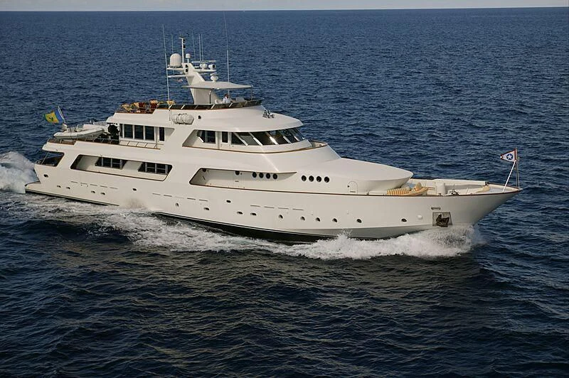 a boat on the water aboard NORDIC STAR Yacht for Sale